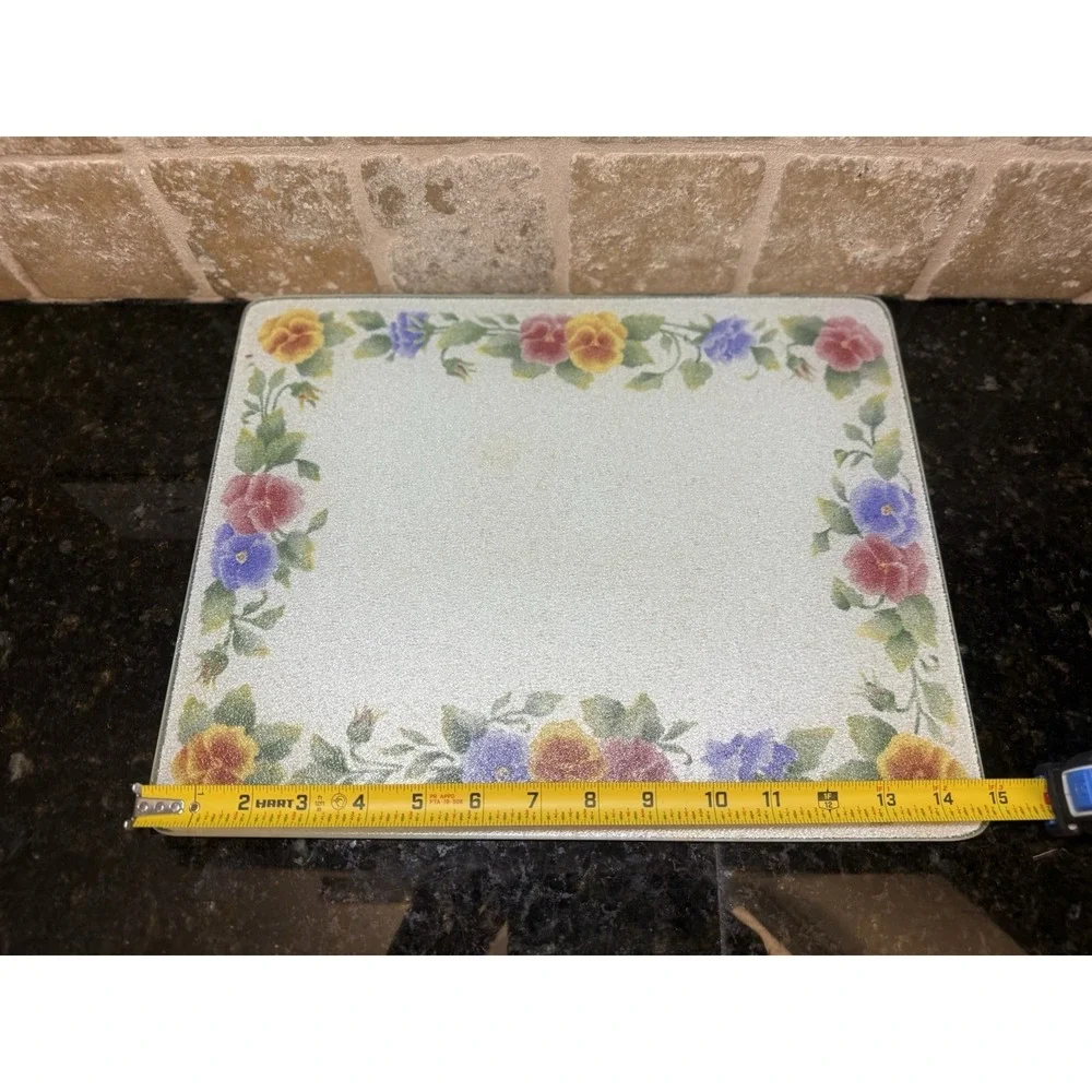 Vintage Corelle Corning Summer Blush Counter Saver 12